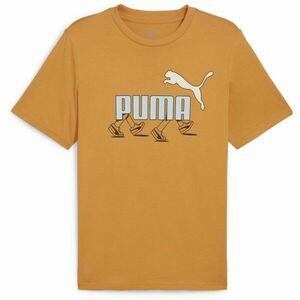 Puma GRAPHIC SNEAKER TEE Tricou pentru bărbați, portocaliu, mărime imagine