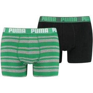 Puma HERITAGE STRIPE BOXER 2P Boxeri bărbați, verde, mărime imagine