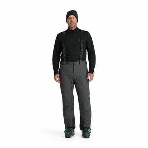 Spyder DARE Pantaloni de schi bărbați, gri închis, mărime imagine