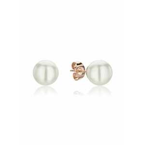 Cercei cu tija - decorati cu perle shell imagine