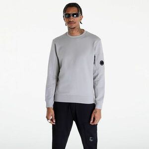 C.P. Company Diagonal Raised Sweatshirt Drizzle Grey imagine