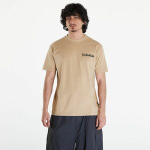 Napapijri Kotcho Short Sleeve T-Shirt Beige imagine
