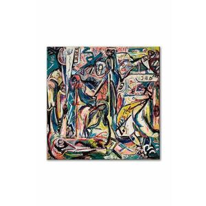 reproducere Jackson Pollock, Circumcision January 40 x 40 cm imagine