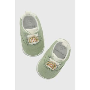 zippy pantofi pentru bebelusi culoarea verde imagine