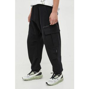 G-Star Raw pantaloni de trening din bumbac culoarea negru, neted imagine