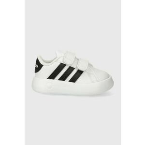 adidas sneakers pentru copii GRAND COURT culoarea alb imagine