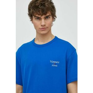 Tommy Jeans tricou din bumbac bărbați, cu imprimeu DM0DM18872 imagine