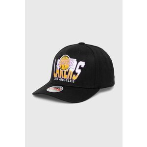 Mitchell&Ness șapcă din amestec de lână NBA LOS ANGELES LAKERS culoarea negru, cu imprimeu imagine