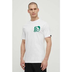 Ellesse tricou din bumbac Sport Club T-Shirt barbati, culoarea alb, cu imprimeu, SHV20273 imagine