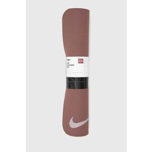 Nike covoraș de yoga cu două fețe culoarea roz imagine