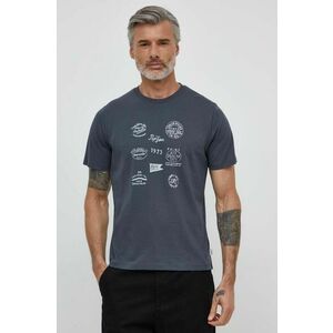 Pepe Jeans Tricou din bumbac culoarea gri, cu imprimeu imagine