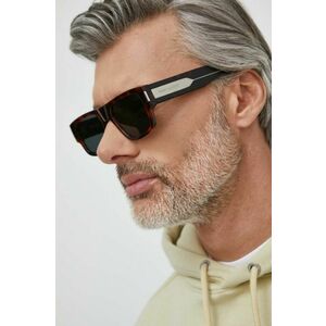 Saint Laurent ochelari de soare barbati, culoarea maro imagine