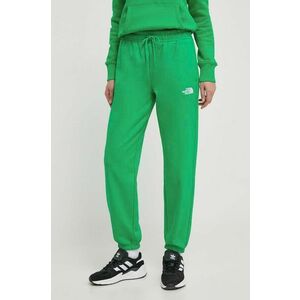 The North Face pantaloni de trening culoarea verde, neted, NF0A7ZJFPO81 imagine