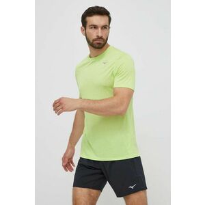 Mizuno tricou de alergare Impulse culoarea verde, melanj, J2GAA519 imagine