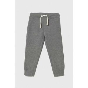 zippy pantaloni de trening pentru copii culoarea gri, melanj imagine