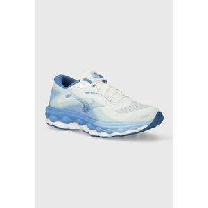 Mizuno pantofi de alergat Wave Sky 7 culoarea alb imagine