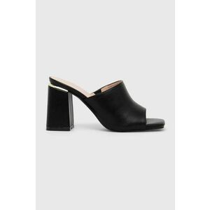 Answear Lab papuci femei, culoarea negru, cu toc drept imagine