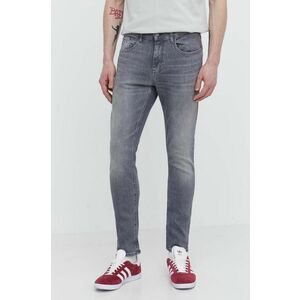 Tommy Jeans jeansi barbati, culoarea gri, DM0DM18731 imagine