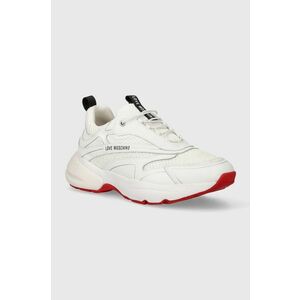 Love Moschino sneakers culoarea alb, JA15595G0IIQ310A imagine