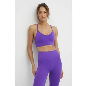 Casall sutien yoga culoarea violet, neted imagine