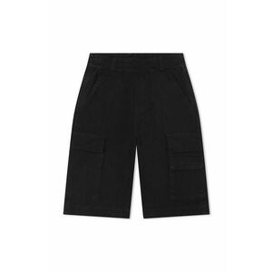 Marc Jacobs pantaloni scurți din bumbac pentru copii culoarea negru, neted imagine
