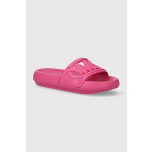 MICHAEL Michael Kors papuci Splash Slide femei, culoarea roz, 40S4SPFA1Q imagine