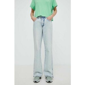 Gestuz jeansi femei, high waist imagine