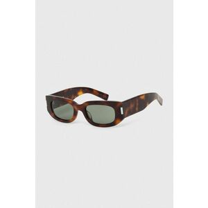 Saint Laurent ochelari de soare culoarea maro, SL 697 imagine