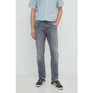 Tommy Jeans jeansi Scanton barbati, culoarea gri, DM0DM18733 imagine