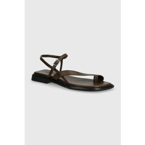 Vagabond Shoemakers sandale de piele IZZY femei, culoarea maro, 5513-001-35 imagine