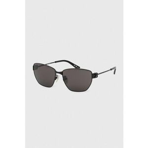 Balenciaga ochelari de soare culoarea negru, BB0337SK imagine
