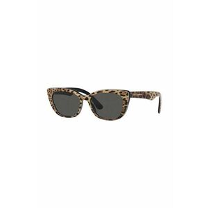 Dolce & Gabbana ochelari de soare copii culoarea maro, 0DX4427 imagine