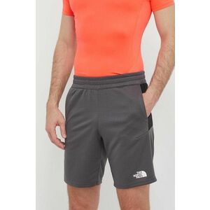 The North Face pantaloni scurti sport Mountain Athletics barbati, culoarea gri, NF0A87J4WUO1 imagine