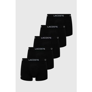 Lacoste boxeri (5-pack) barbati, culoarea negru imagine