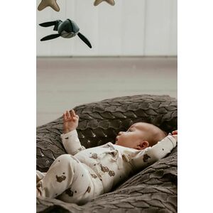 Body bebe cu mâneci lungi, bumbac organic imagine