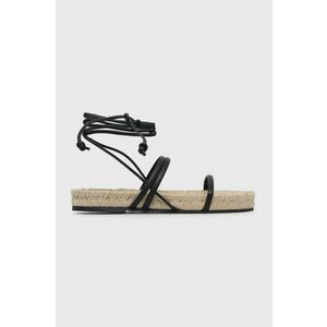 Alohas sandale de piele Rayna femei, culoarea negru, S100322.01 imagine