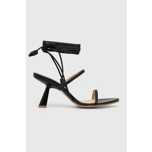 Alohas sandale de piele Kendra culoarea negru, S100141.01 imagine