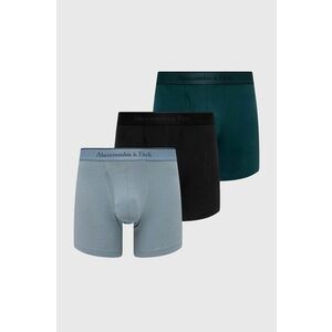 Abercrombie & Fitch boxeri 3-pack barbati, culoarea verde imagine