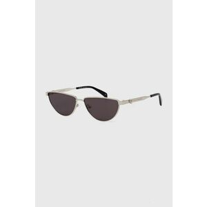Alexander McQueen ochelari de soare femei, culoarea argintiu, AM0456S imagine