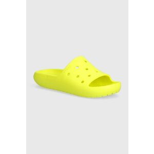 Crocs papuci CLASSIC SLIDE V culoarea verde imagine