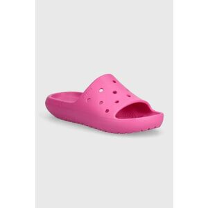 Crocs papuci CLASSIC SLIDE V culoarea roz imagine