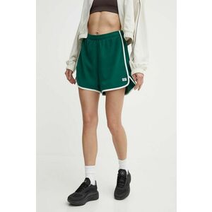 Reebok Classic pantaloni scurti Retro Court femei, culoarea verde, neted, high waist, 100075521 imagine