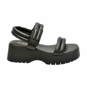 Sandale casual ALDO negre, 13568590, din piele ecologica imagine