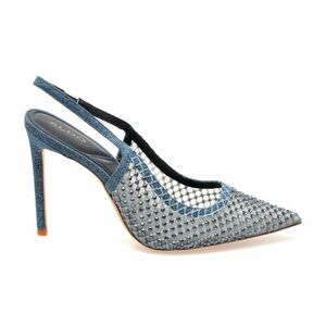 Pantofi eleganti ALDO bleumarin, 13697490, din material textil imagine
