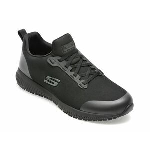 Pantofi SKECHERS negri, SQUAD SR, din material textil imagine
