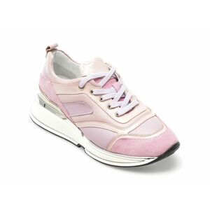 Pantofi DONNA CRIS roz, 1355320, din piele naturala imagine
