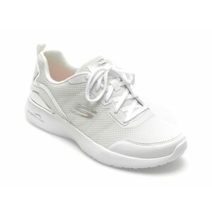 Pantofi sport SKECHERS albi, SKECH-AIR DYNAMIGHT, din material textil imagine