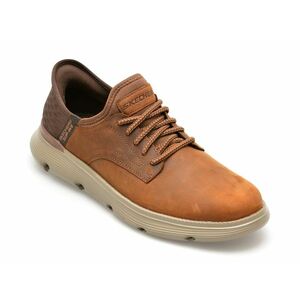 Skechers pantofi barbati, culoarea maro imagine