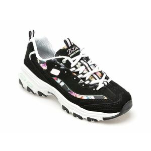 Pantofi sport SKECHERS negri, D LITES, din piele ecologica imagine