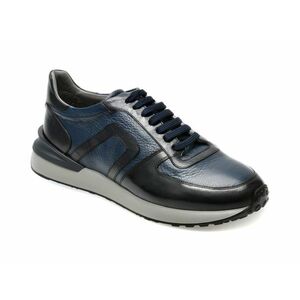 Pantofi casual LE COLONEL, albastri, 664011, piele naturala imagine
